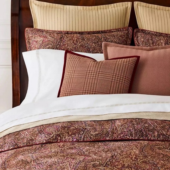 Ralph Lauren Hallie Paisley Reversible Comforter ONLY  $430 King - Picture 1 of 5
